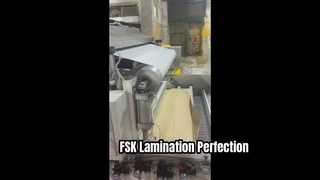 Folie scrim kraftpapier lamineermachine